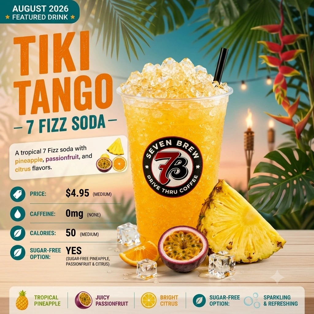 Tiki Tango 7 Fizz Soda