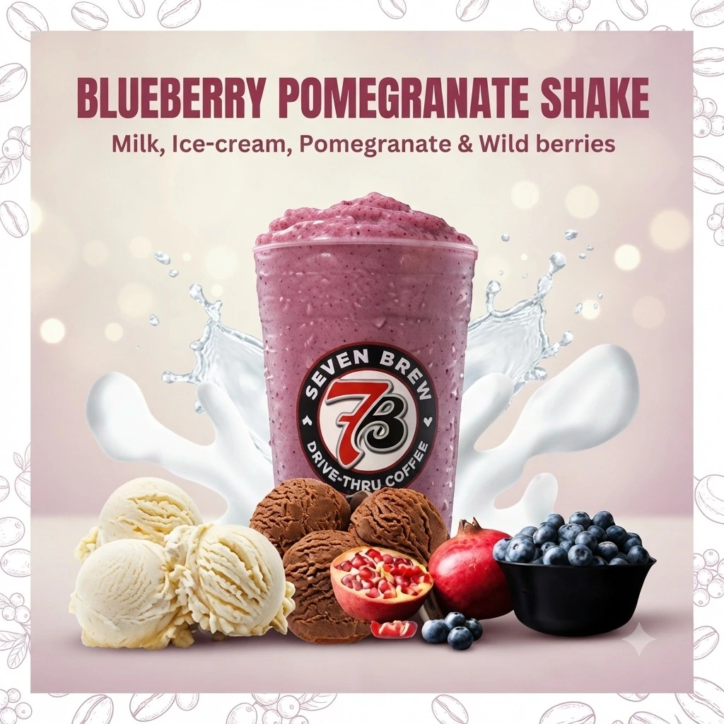 blueberry pomegranate shake