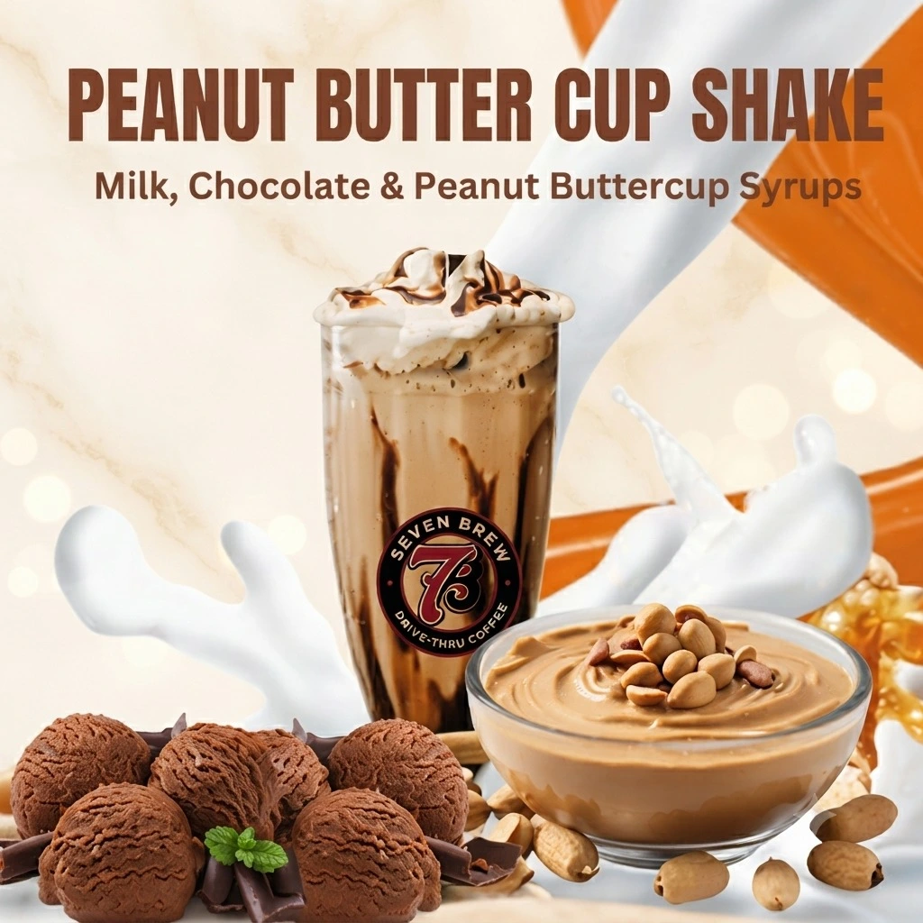 7 Brew Shakes peanut butter cup shake