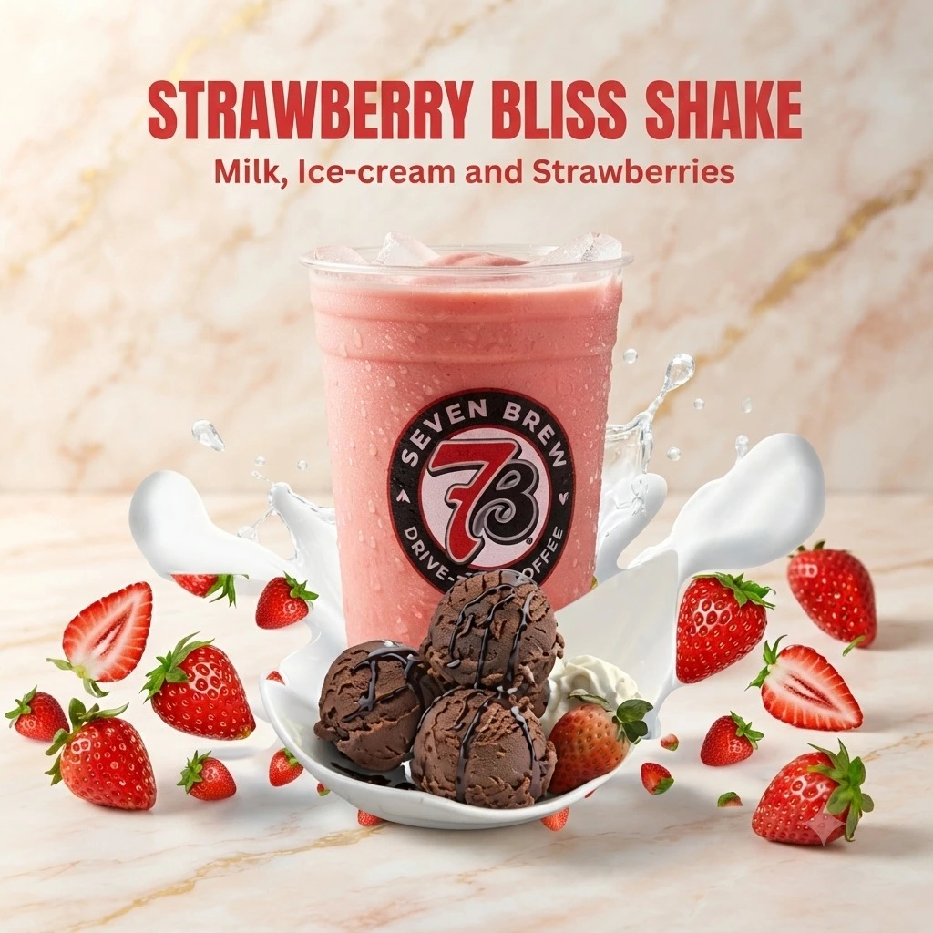 strawberry bliss shake