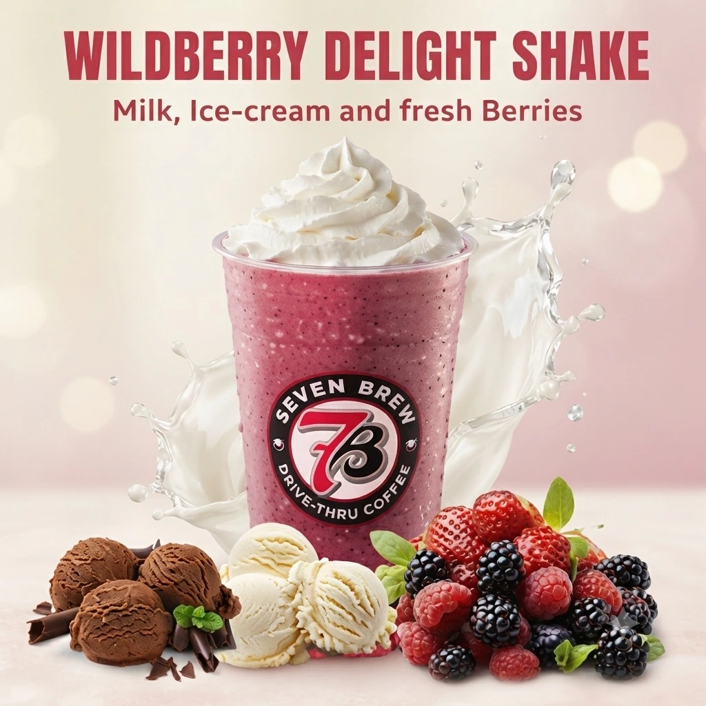 wildberry delight shake