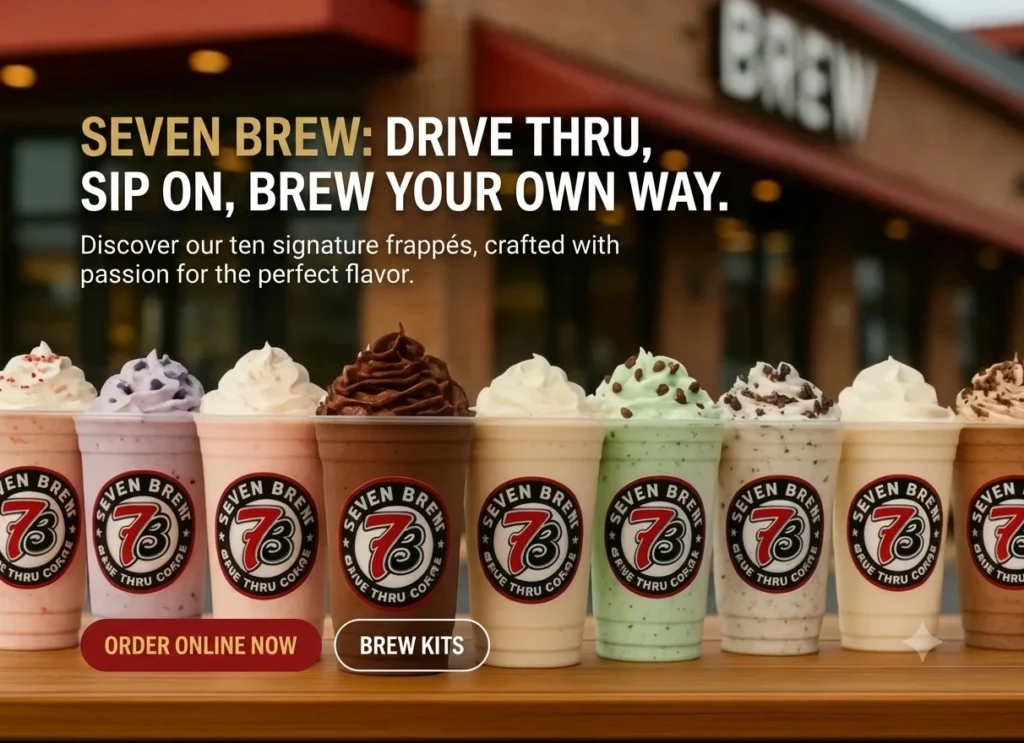 7 Brew Shakes 2026: Flavors, Prices, Calories & Customization